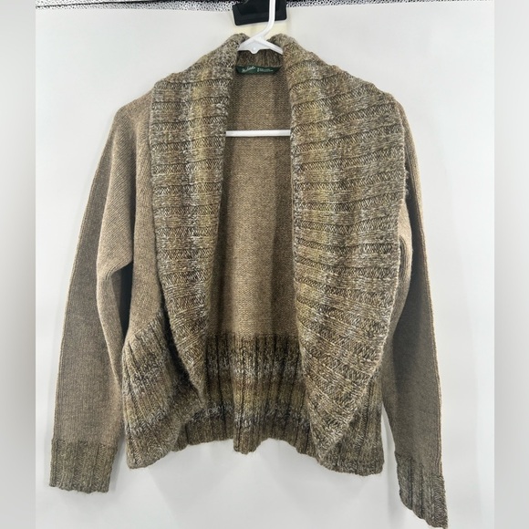 Woolrich 100% lambswool sweater cardigan size M - Picture 4 of 9